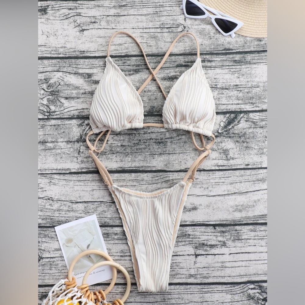 Textured Monokini